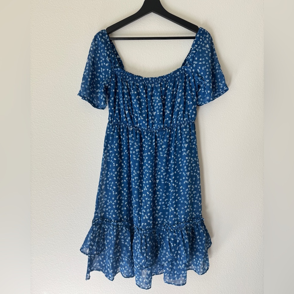 NWT TASH + SOPHIE Woman Blue Dress Size M